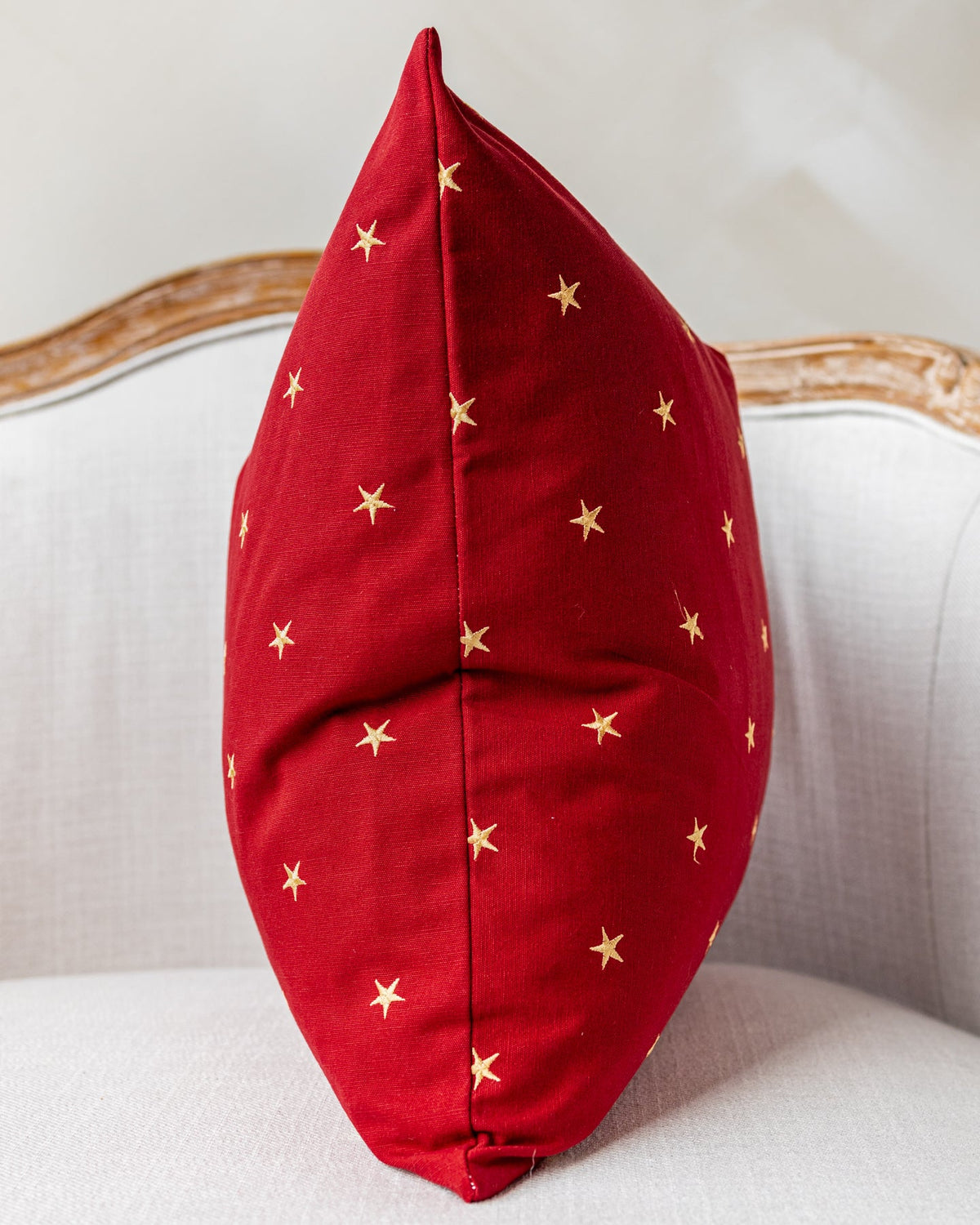 Sadie Embroidered Star Throw Pillow