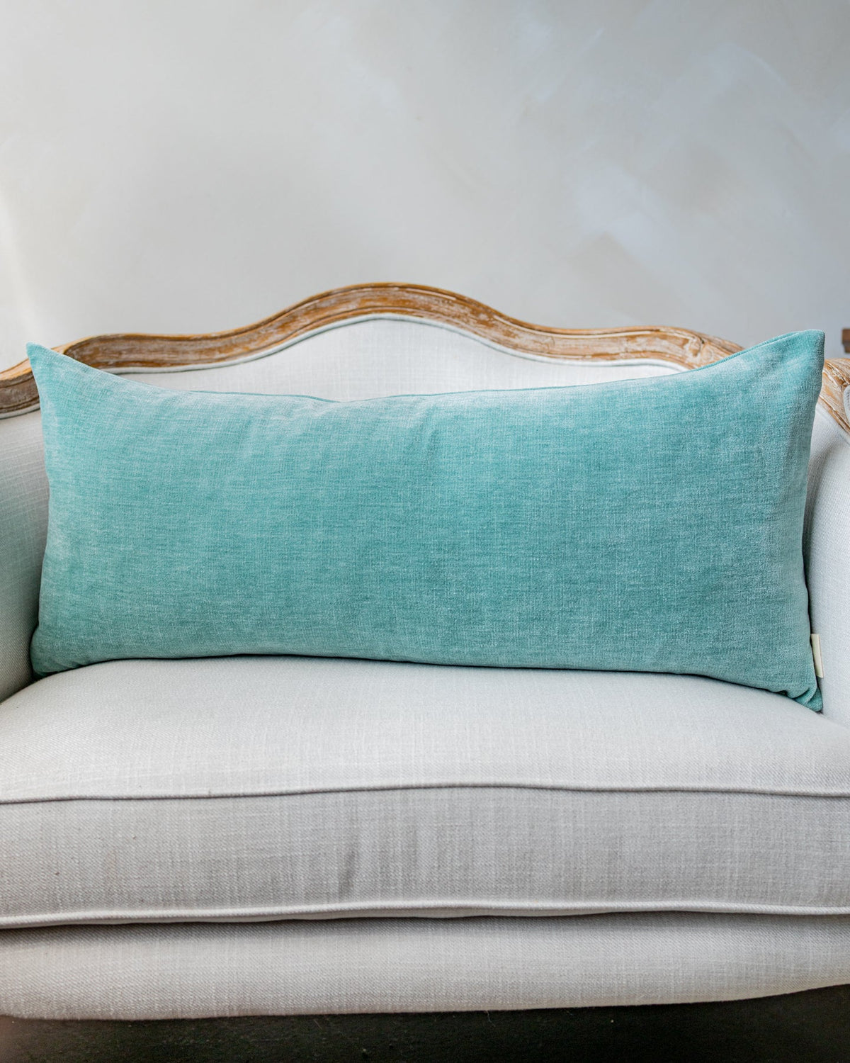 Paula Velvet Lumbar Pillow