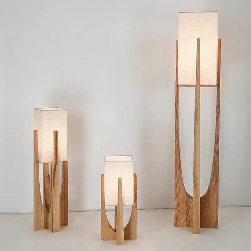 Takashido Table & Floor Lamp