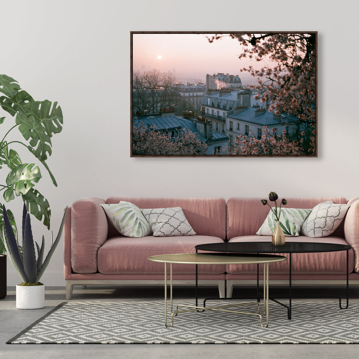 Blossom Framed Paris III