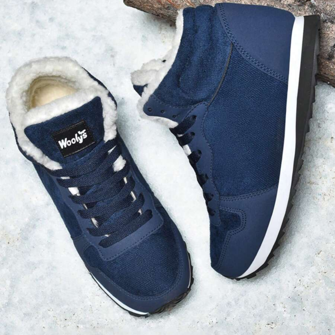 Pilar | Women’s Thermal Fleece Lined Sneaker Boots | Non-Slip