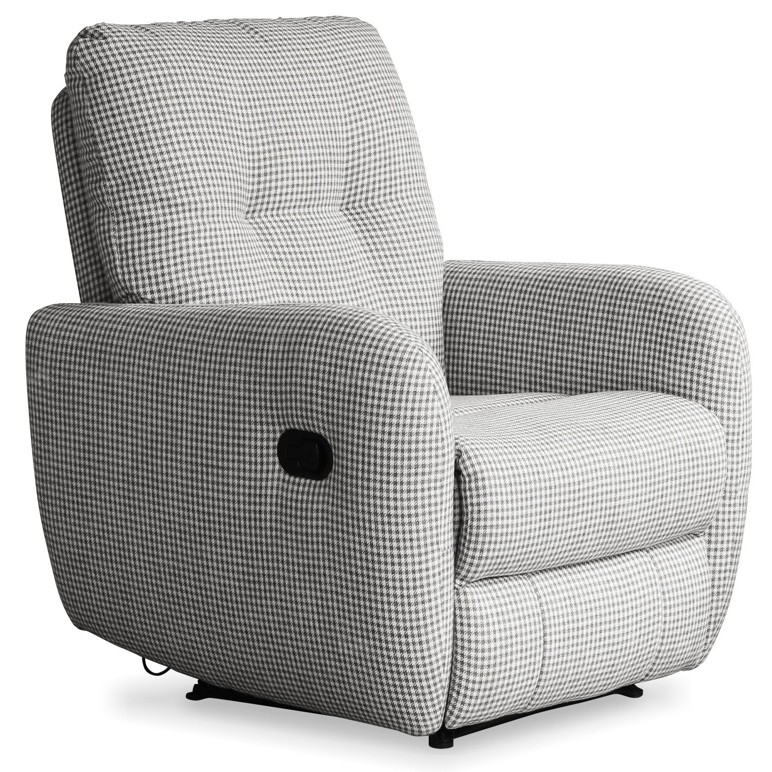 Cream Cotton Fabric Recliner 1 Seater Sofa LIBERTY
