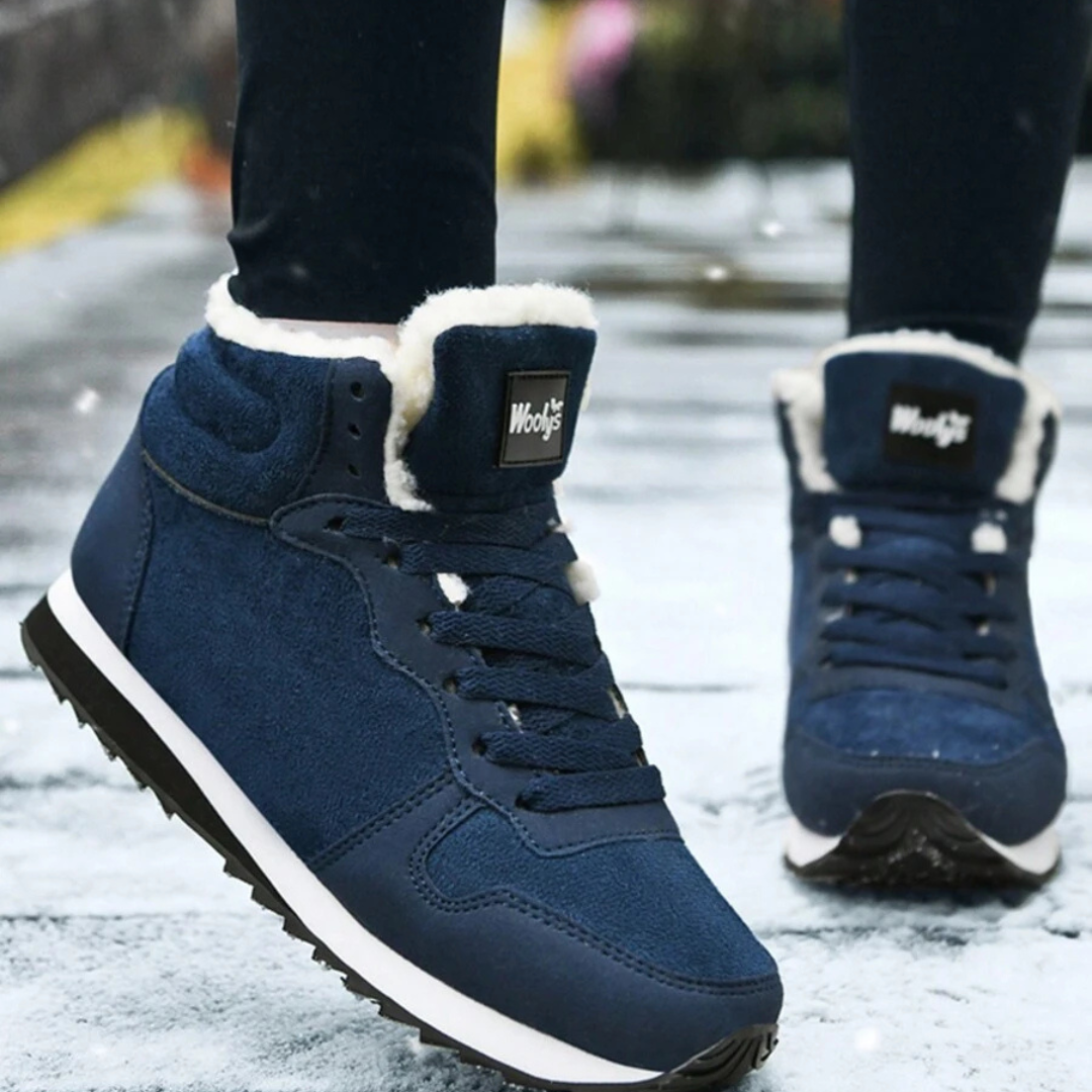 Pilar | Women’s Thermal Fleece Lined Sneaker Boots | Non-Slip