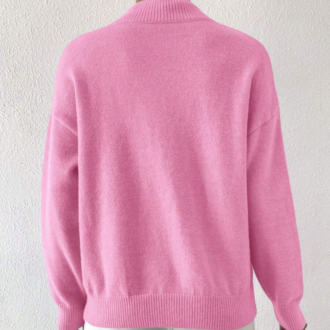 Hillary | Women’s Casual Knit Sweater | Roll Neck