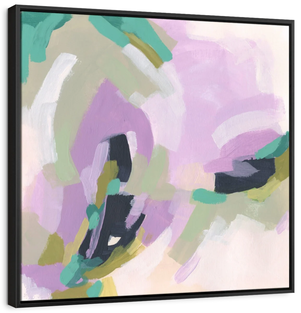Pastel Brush Abstract III Wall Art