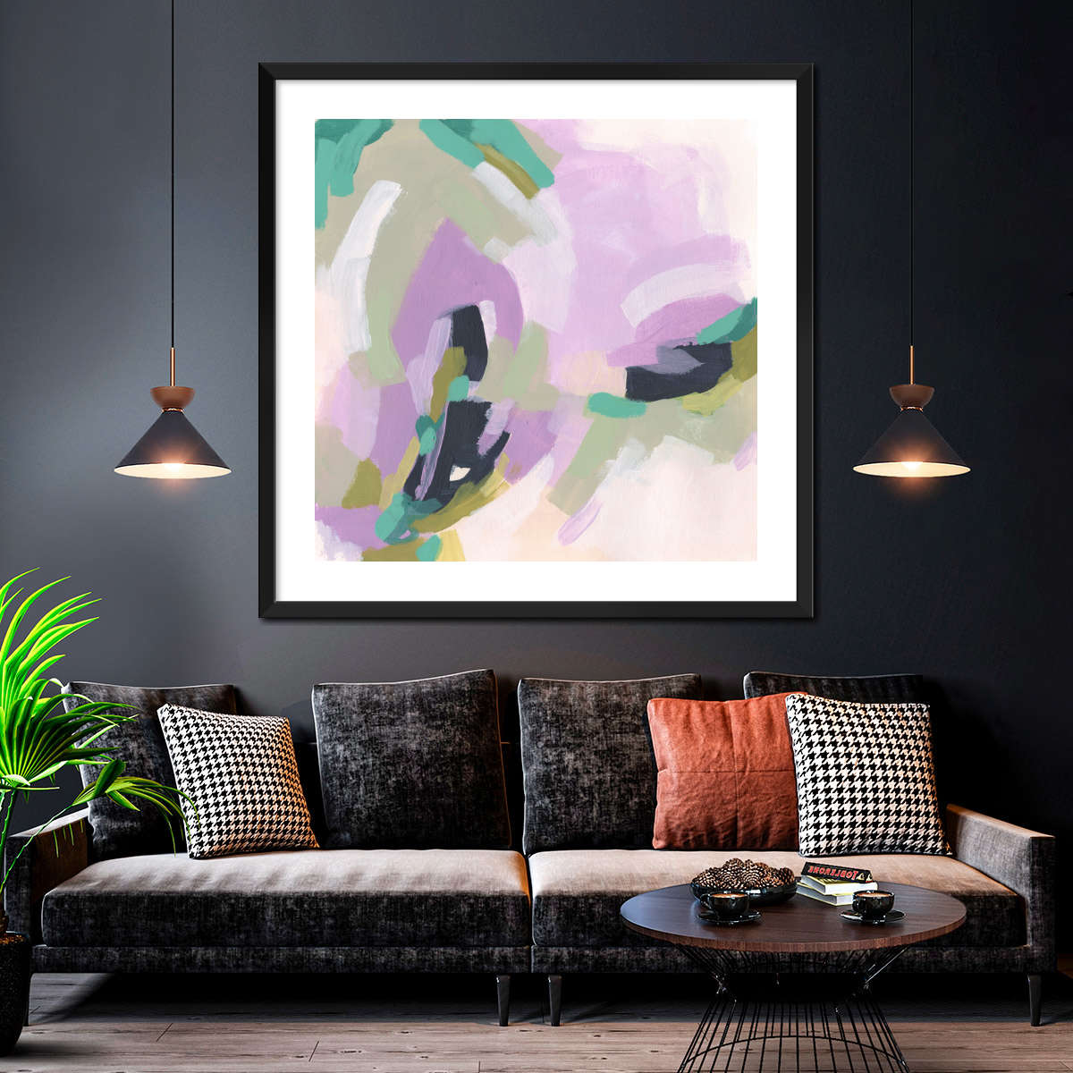 Pastel Brush Abstract III Wall Art