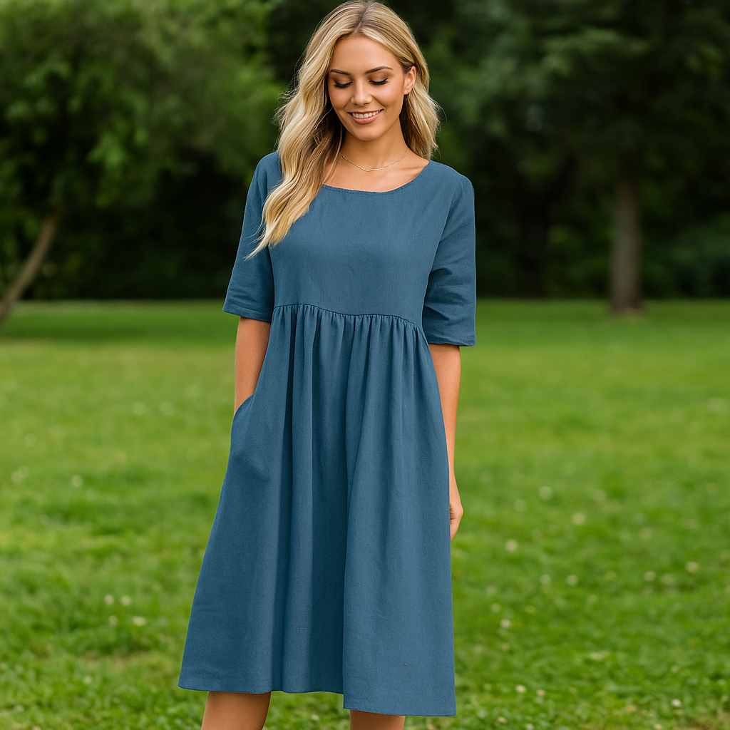 Gladys Short Sleeve Summer Dress for Women