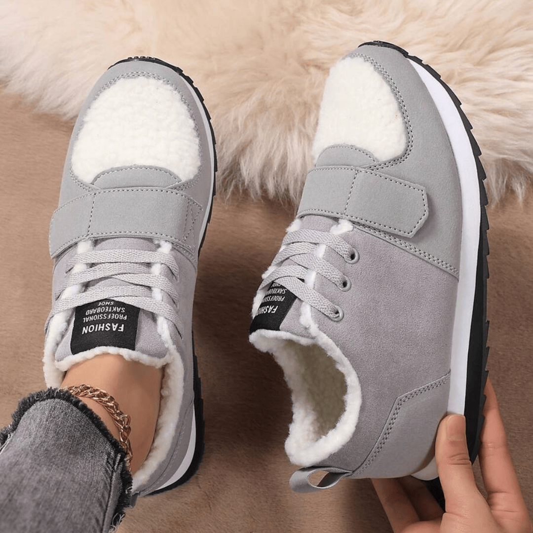 Pilar | Women’s Thermal Fleece Lined Sneaker Boots | Non-Slip