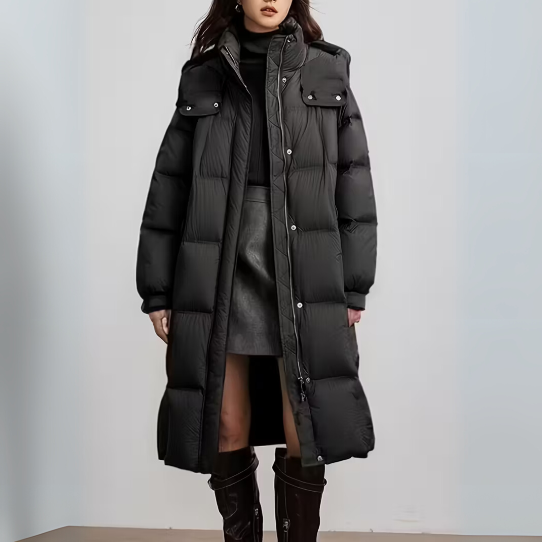 Nieves | Women’s Long Puffer Down Jacket | Winter Jacket