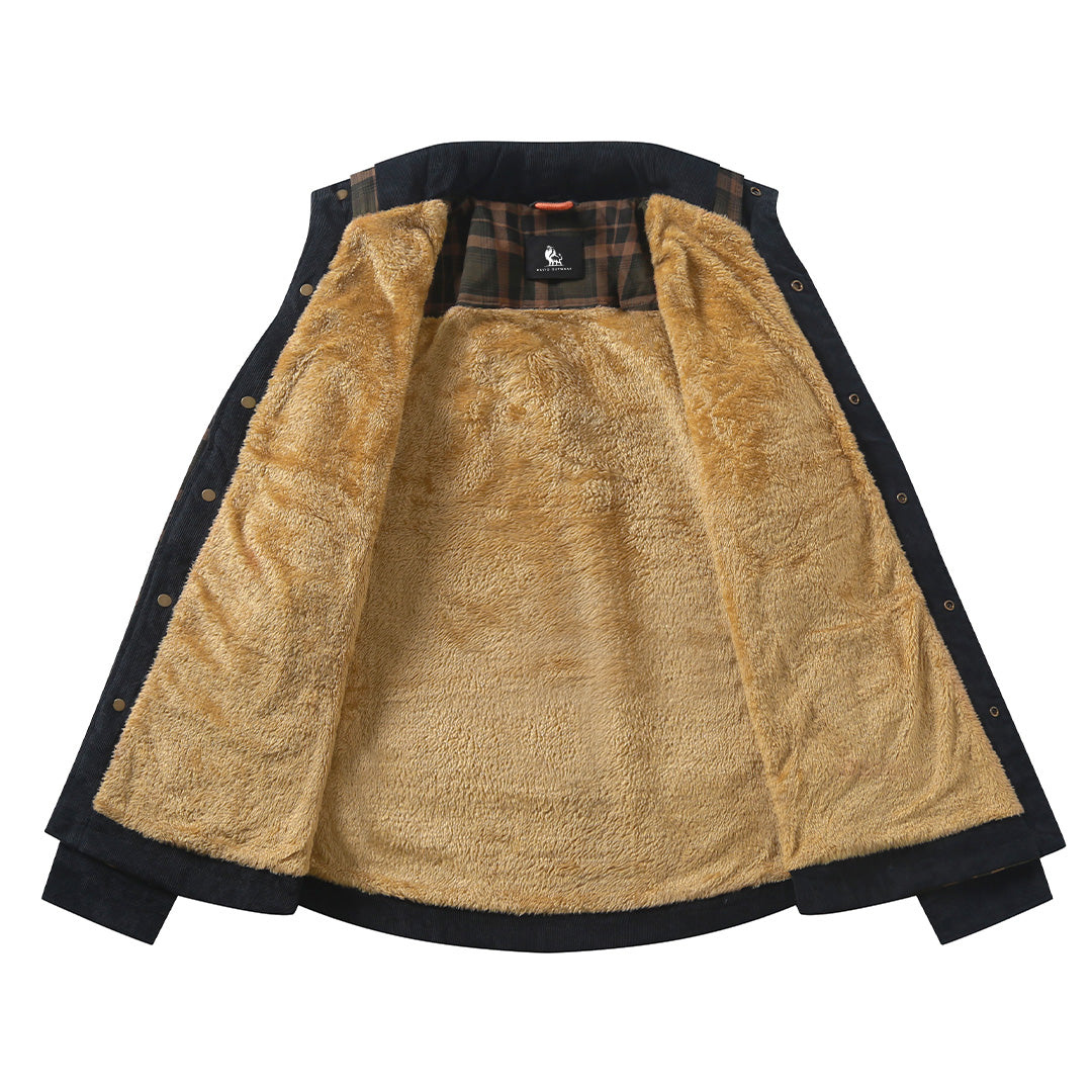 Hunter | Men’s Plaid Shirt Jacket | Warm