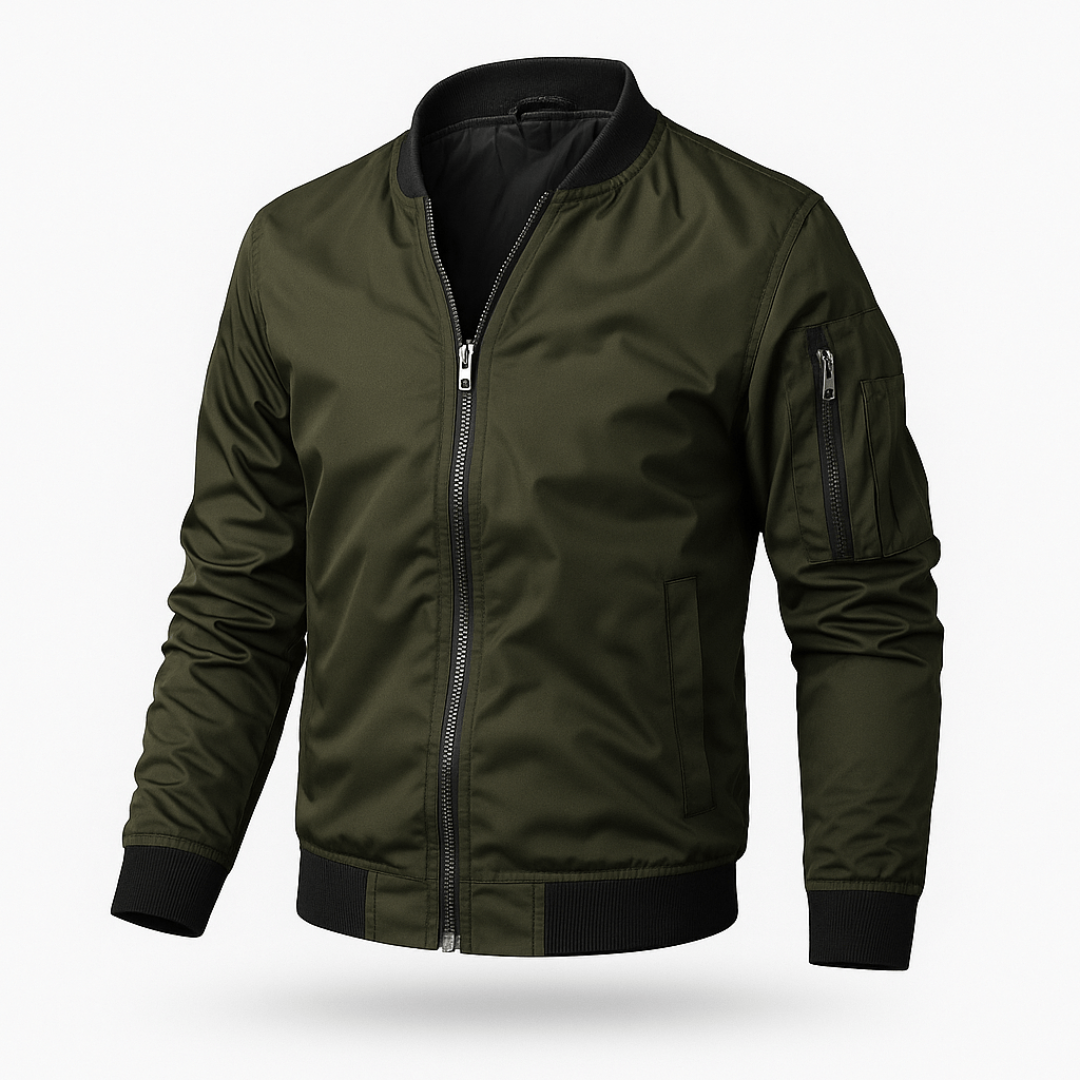 Benjamin | Men’s Lightweight Bomber Jacket | Classic Fit