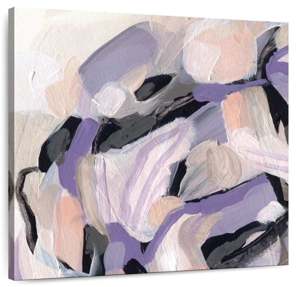 Pastel Brush Abstract V Wall Art