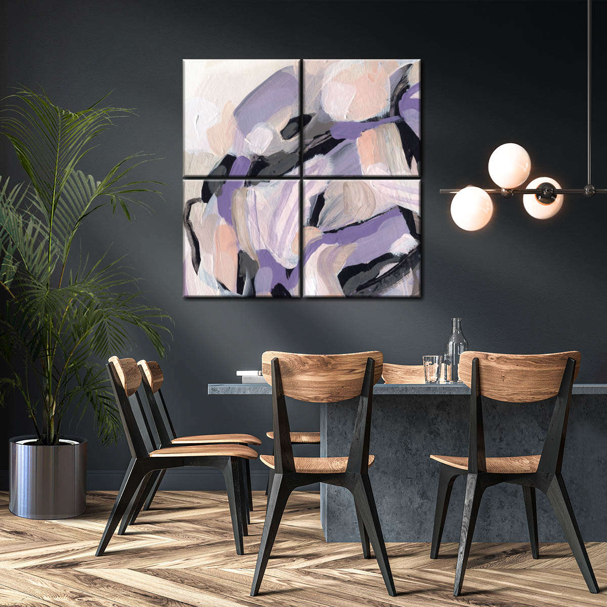 Pastel Brush Abstract V Wall Art