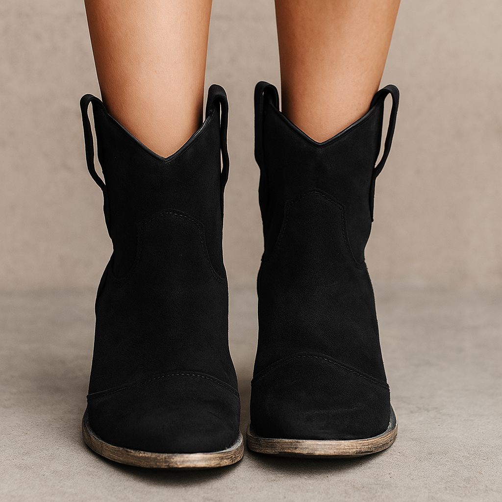 Pamu | Bottes de cowboy western vintage pour femme | Cheville