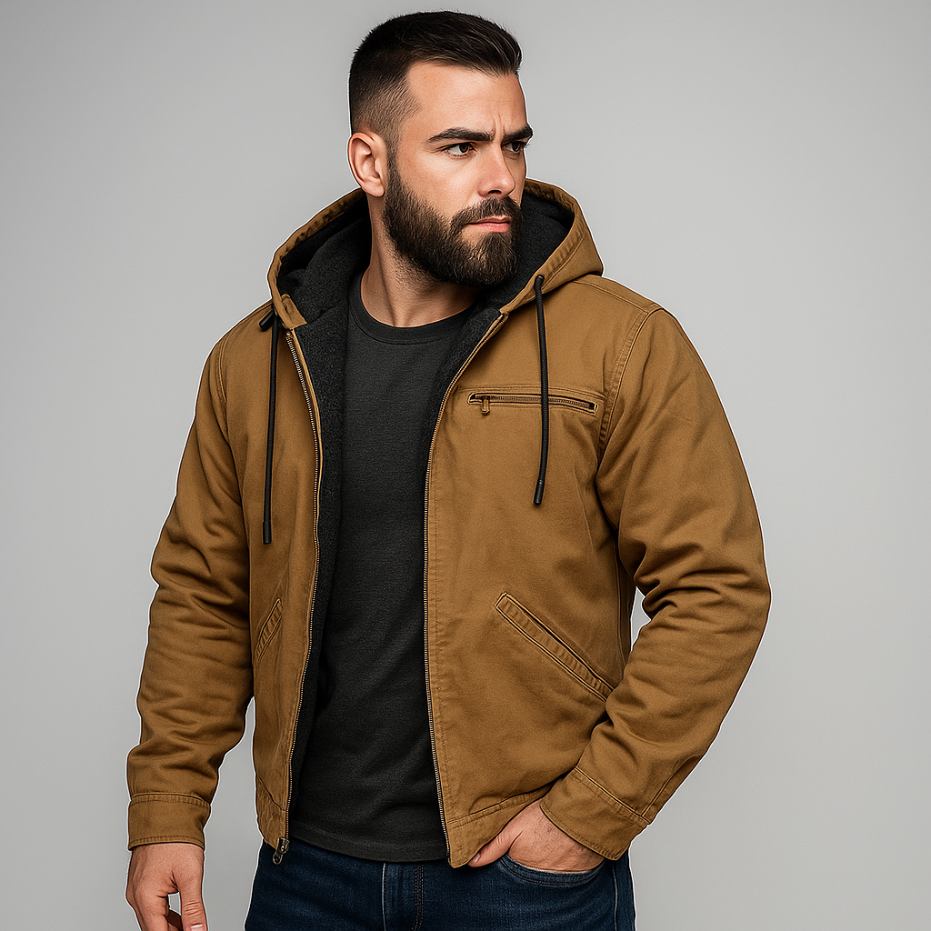 Invictus Elegant Fall Jacket For Men - Stylish Lightweight Warm