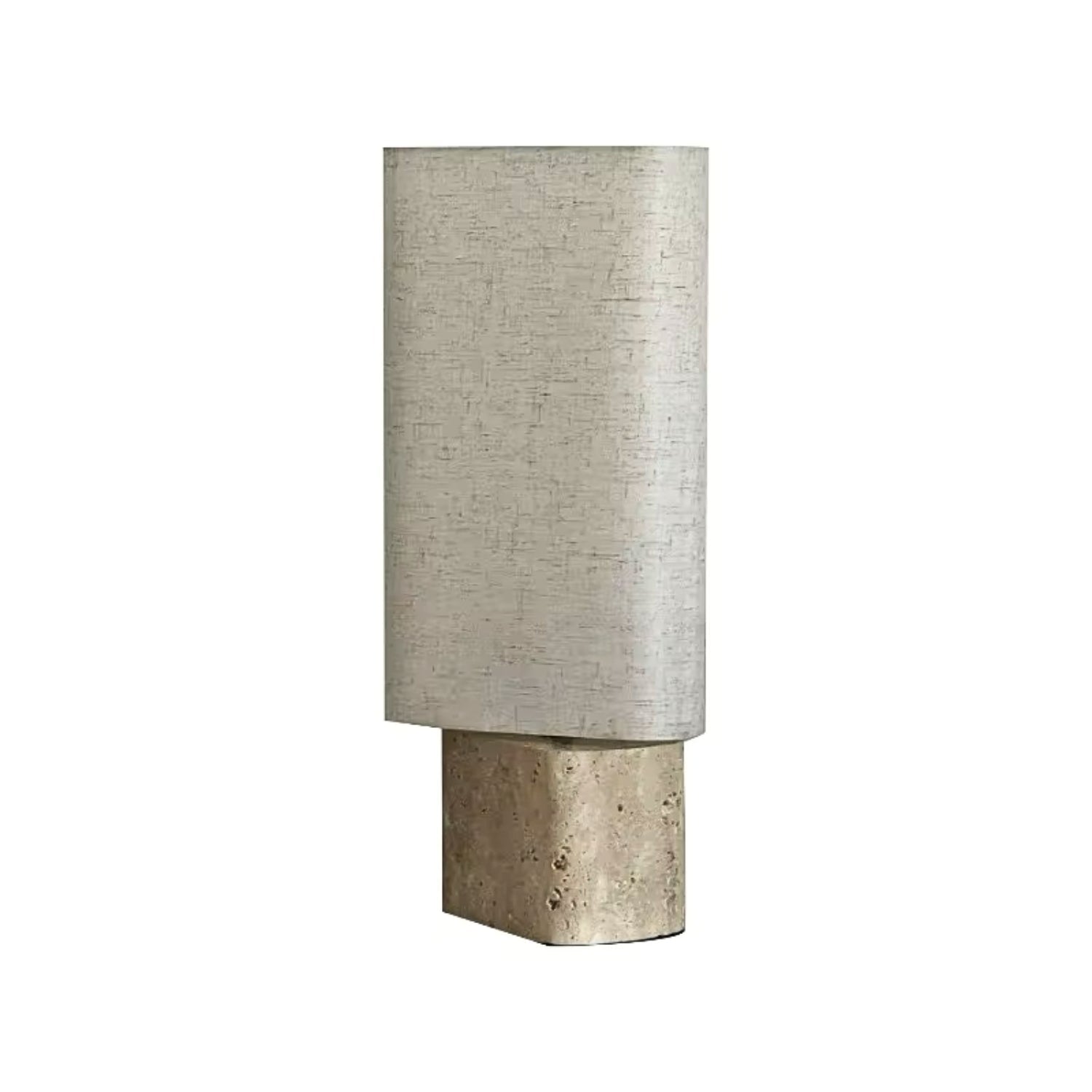 Velia Travertine Table Lamp