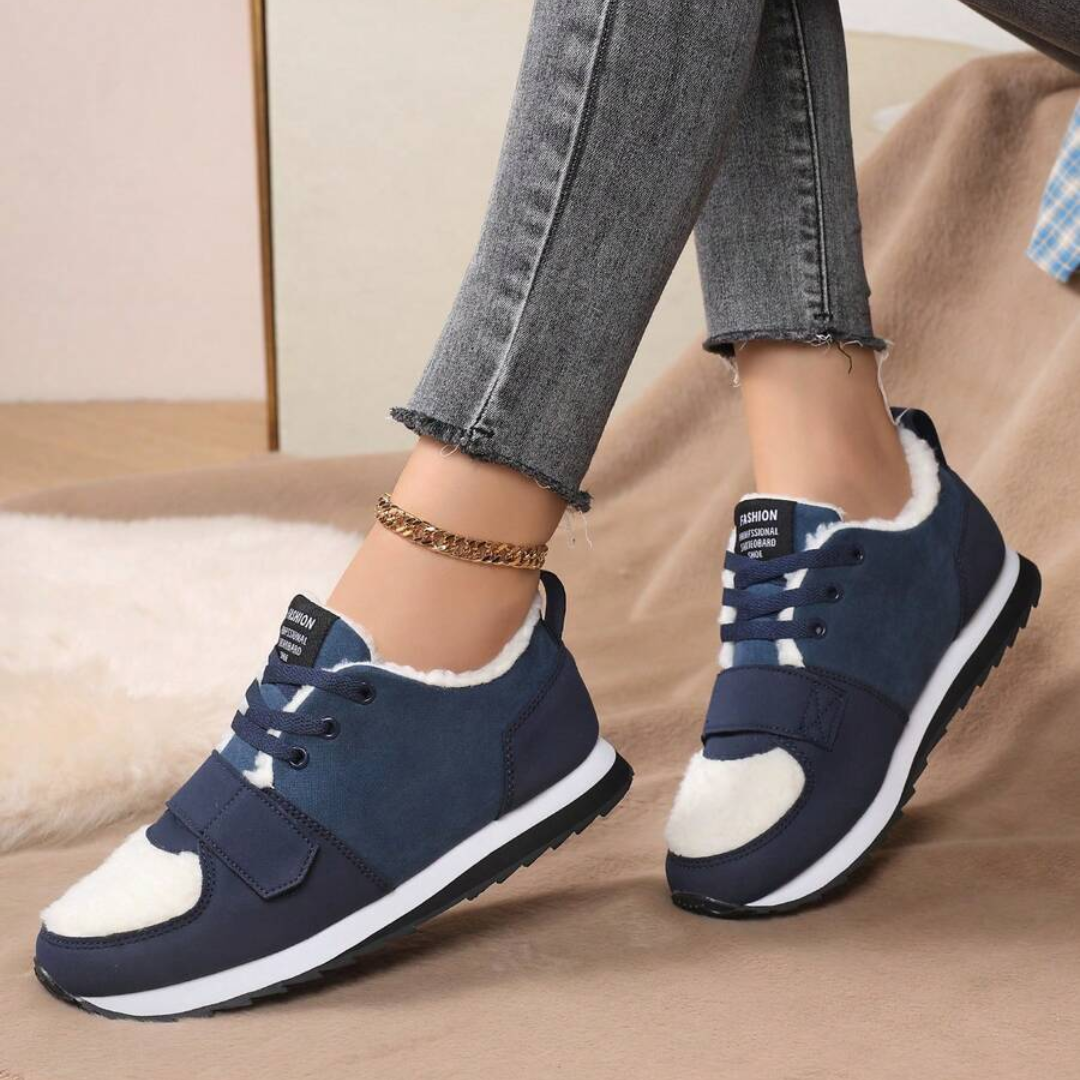 Pilar | Women’s Thermal Fleece Lined Sneaker Boots | Non-Slip