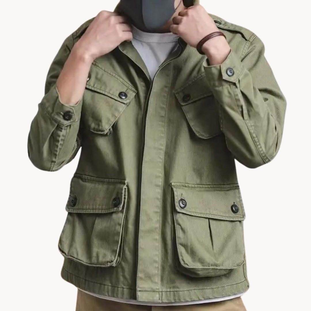 Nash | Men’s Cotton Field Jacket | Heritage Style