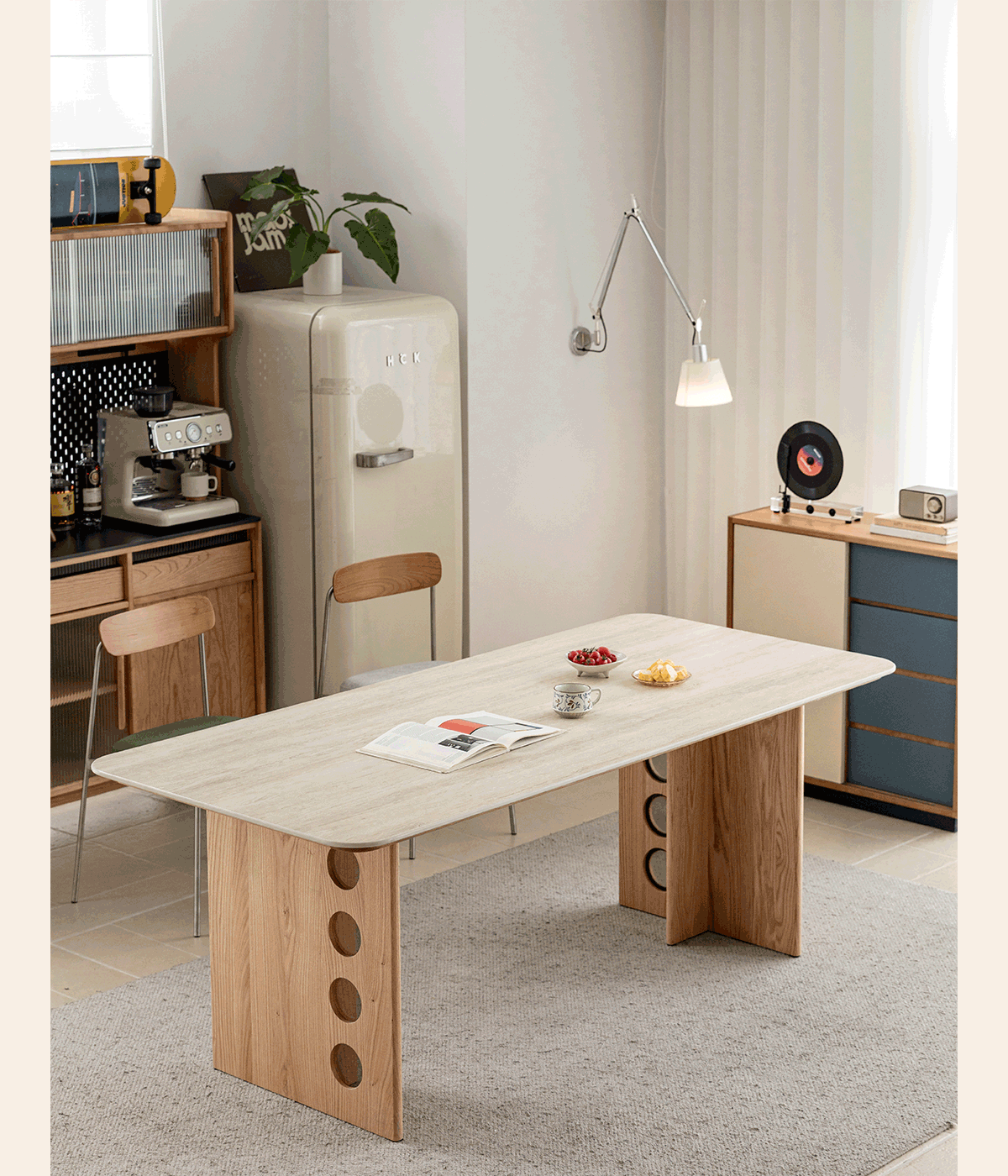 Bauhaus Cherry Wood Dining Chair WIENER