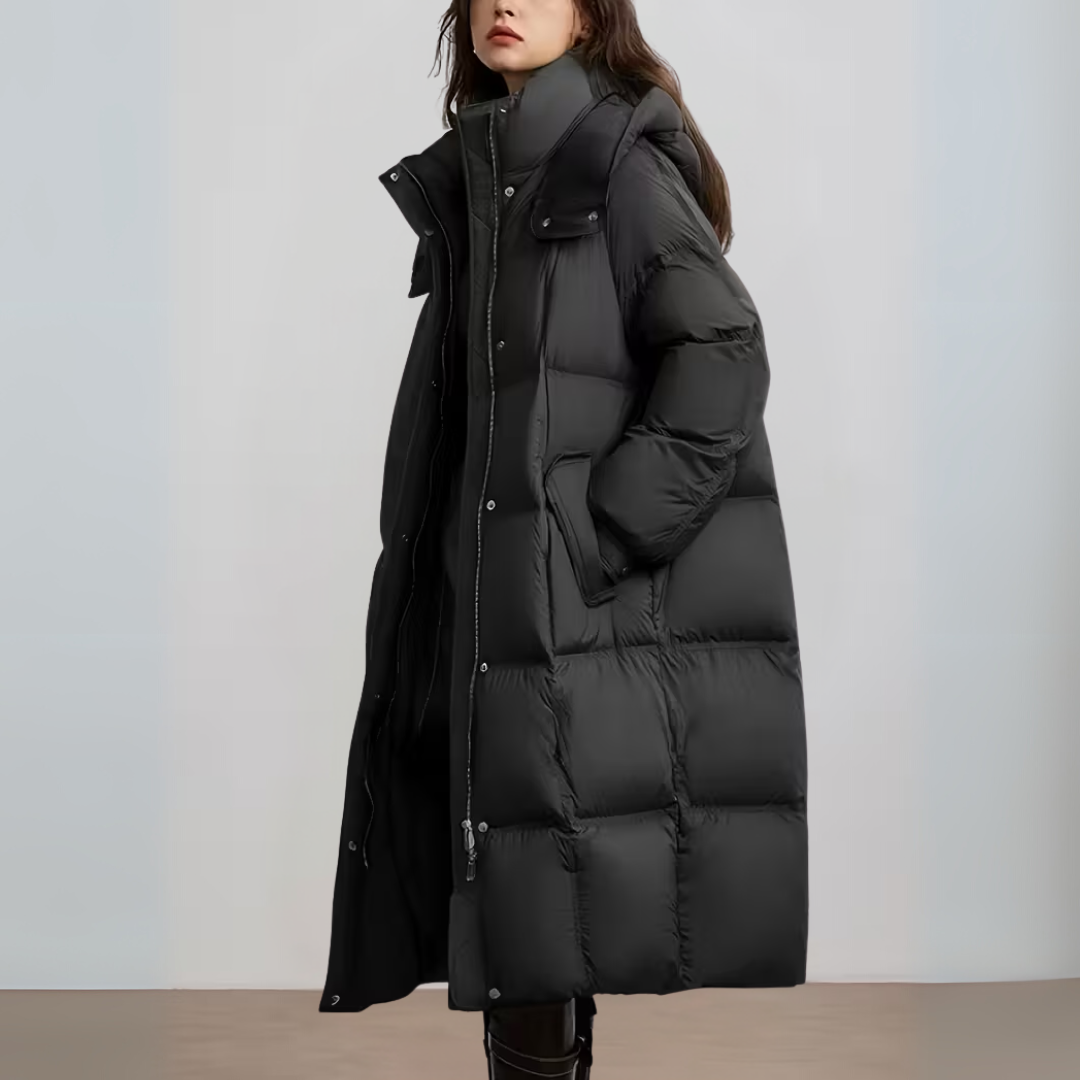Nieves | Women’s Long Puffer Down Jacket | Winter Jacket
