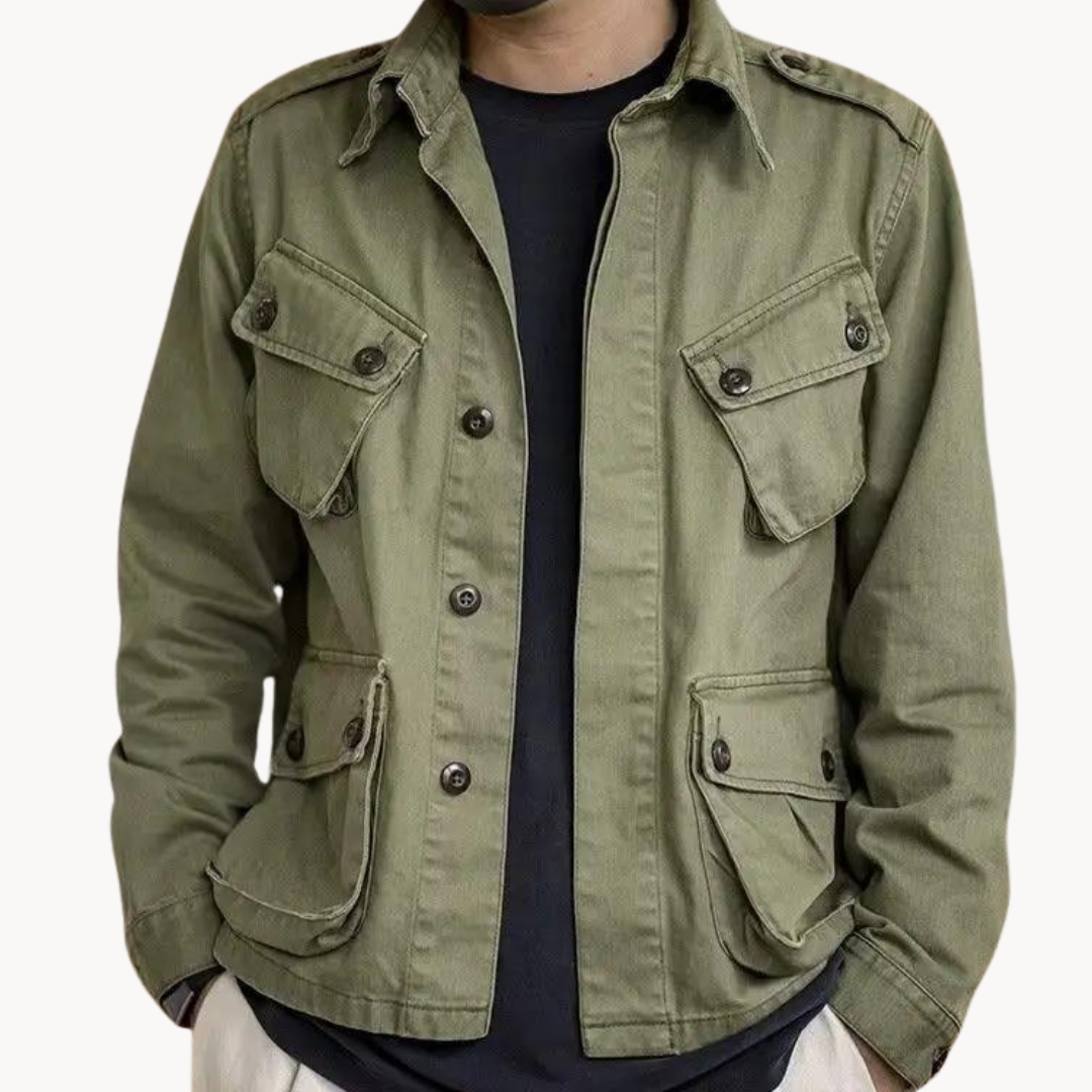 Nash | Men’s Cotton Field Jacket | Heritage Style