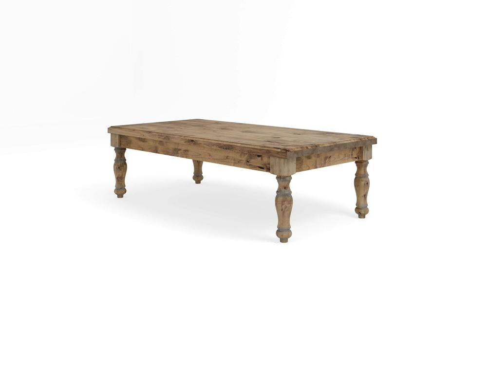 Abigail Coffee Table - Harvest Wheat on Alder