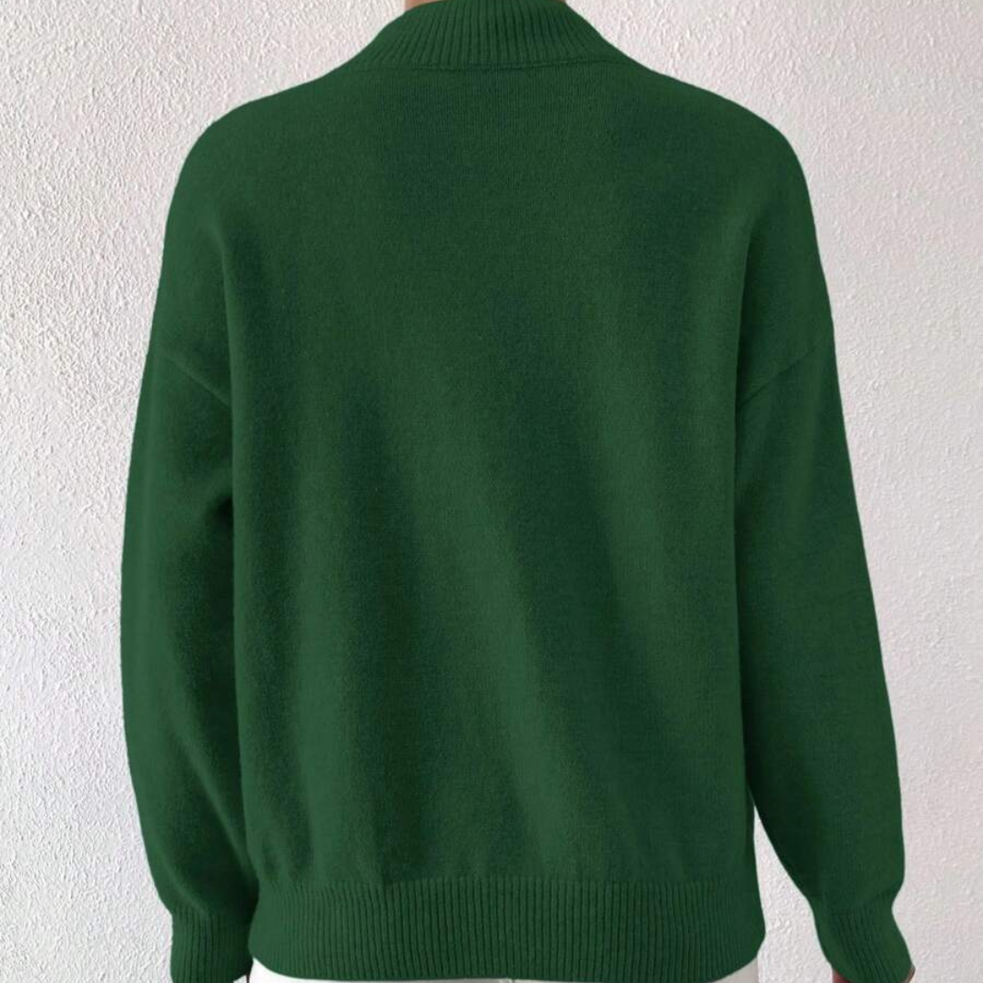 Hillary | Women’s Casual Knit Sweater | Roll Neck