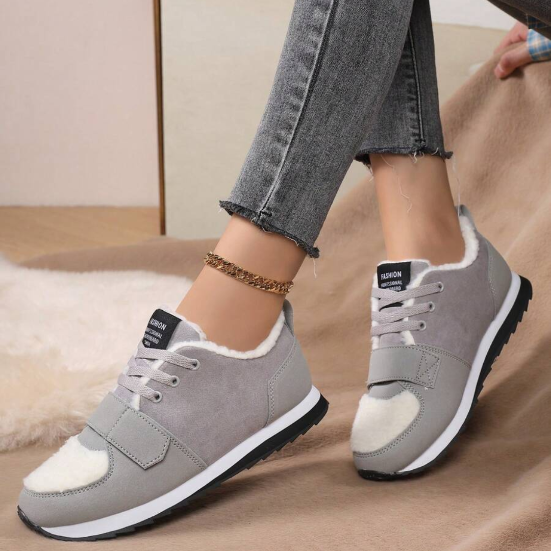 Pilar | Women’s Thermal Fleece Lined Sneaker Boots | Non-Slip