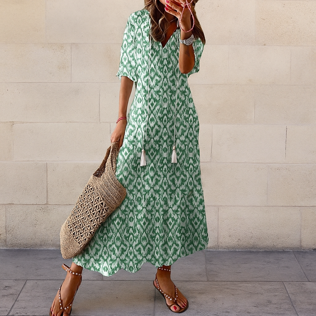 Sienna Boho Tummy Coverage Dress for Women