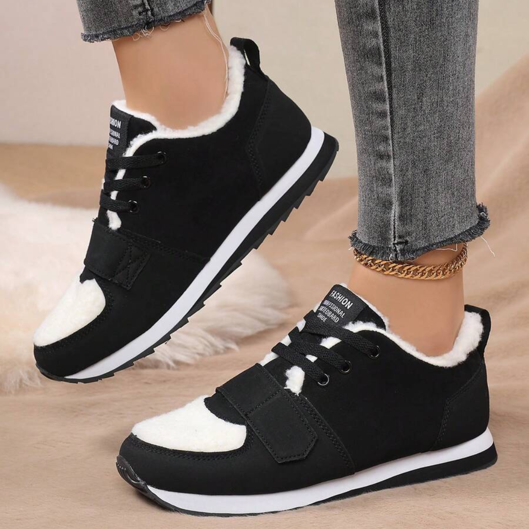 Pilar | Women’s Thermal Fleece Lined Sneaker Boots | Non-Slip