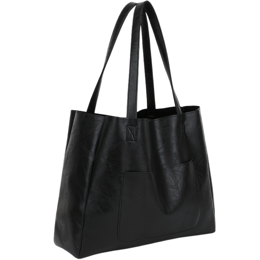 Daphne | Women’s Vegan Leather Tote Bag | Minimalist Large Capacity