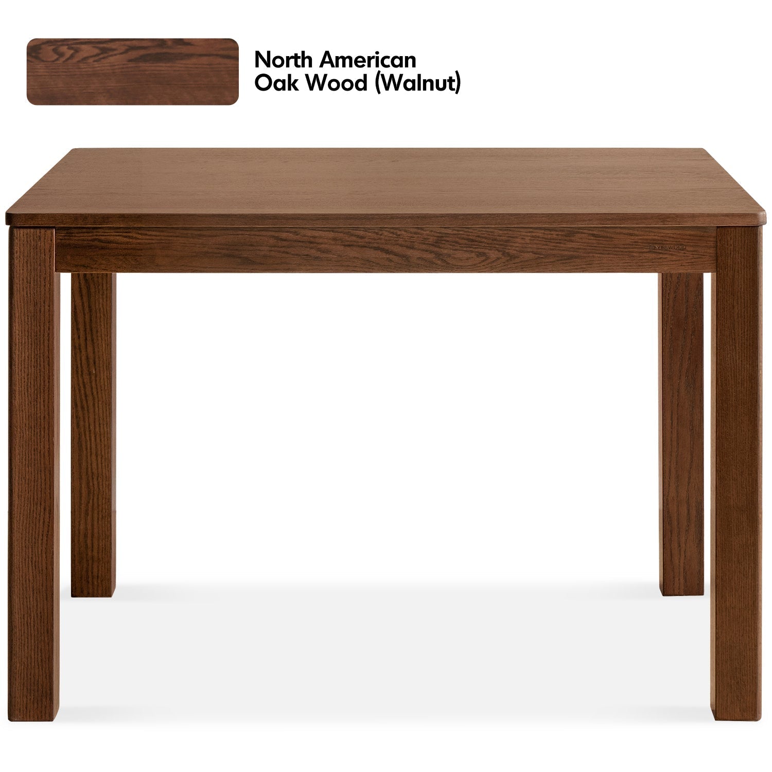 Japandi Oak Wood Dining Table WALDEN