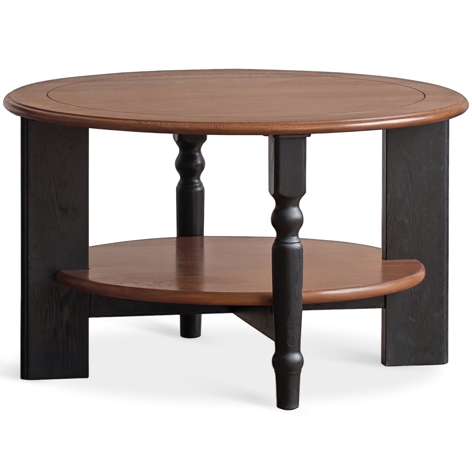 Japandi Ash Wood Coffee Table Set MONA