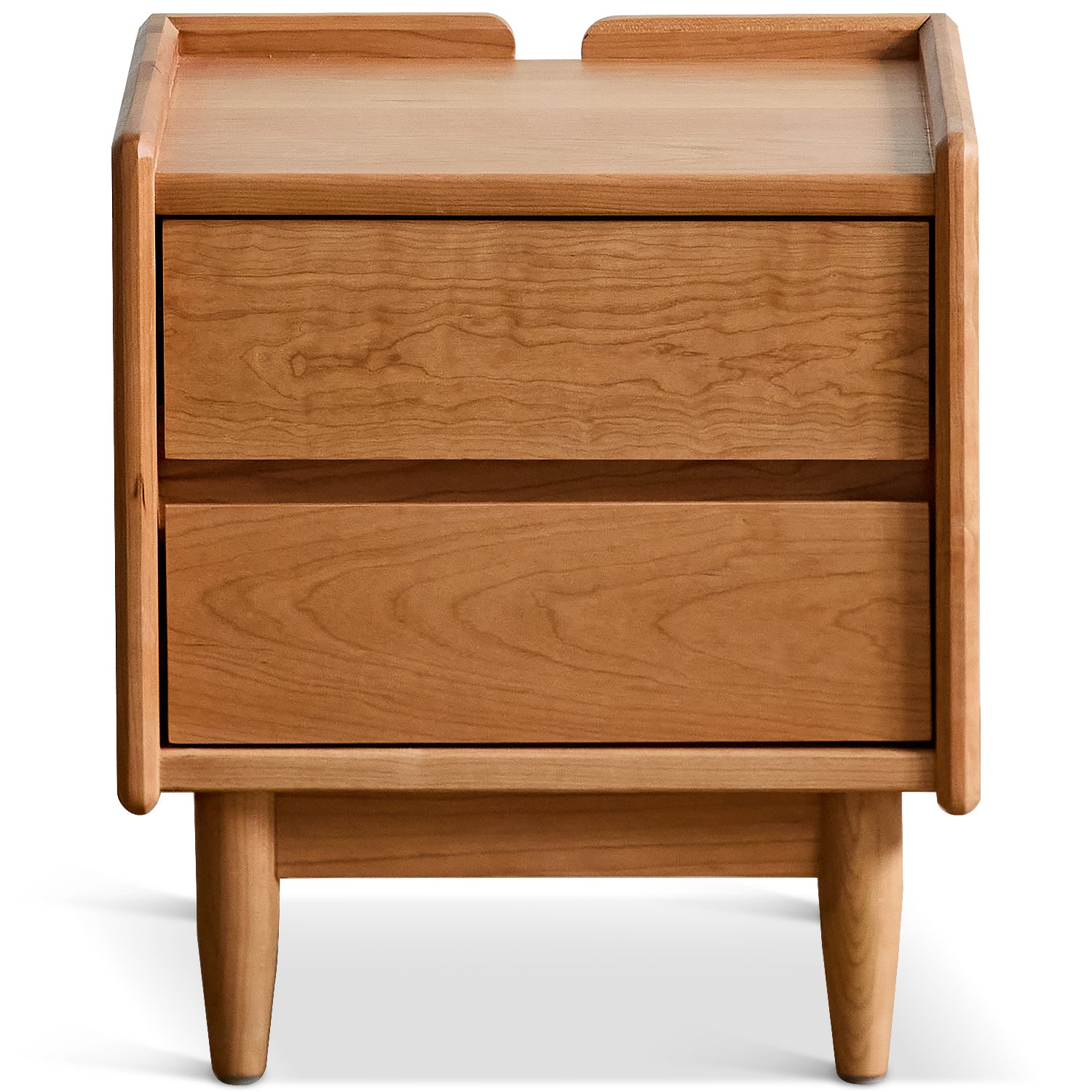 Scandinavian Cherry Wood Side Table VISTA