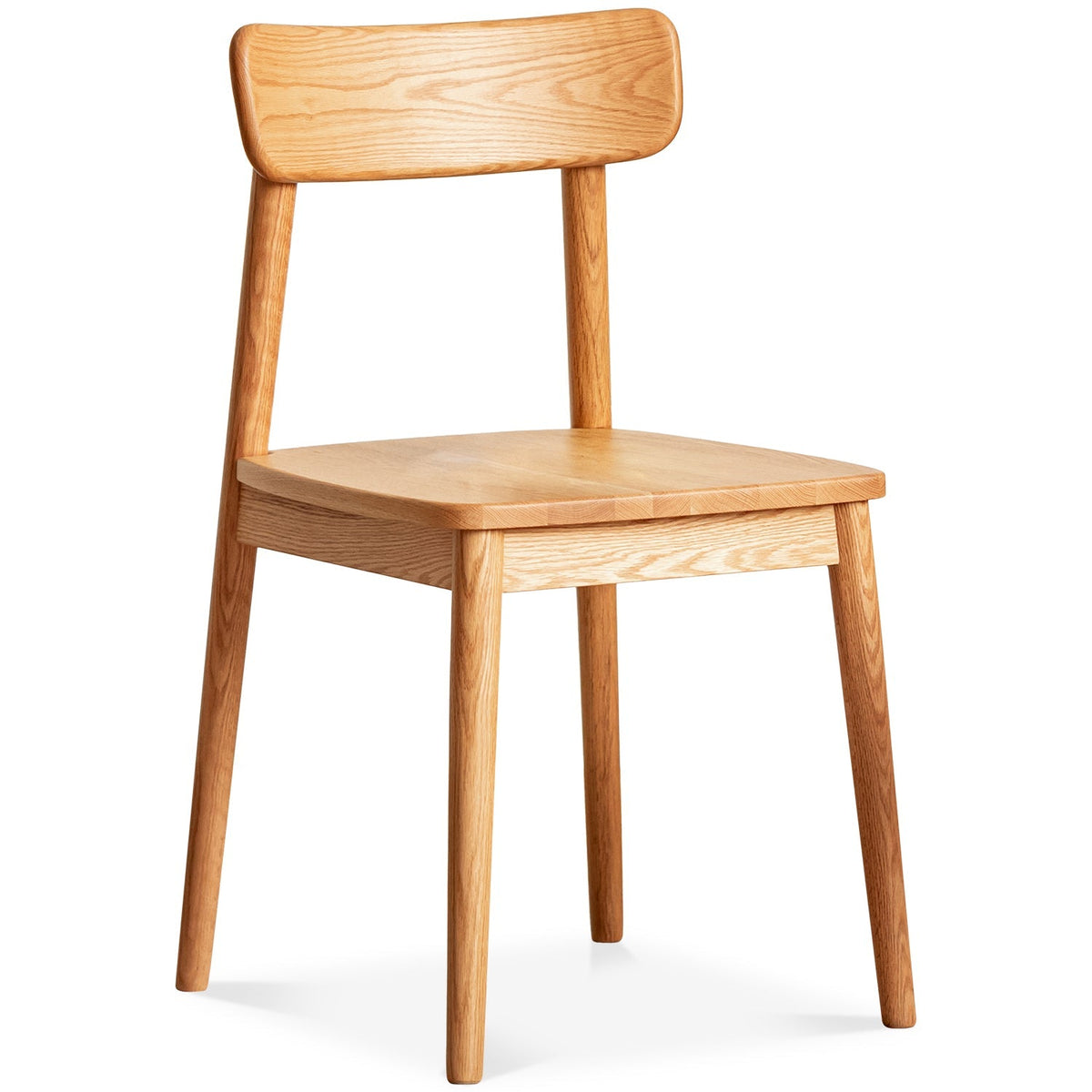 Scandinavian Oak Wood Dining Chair GREEN