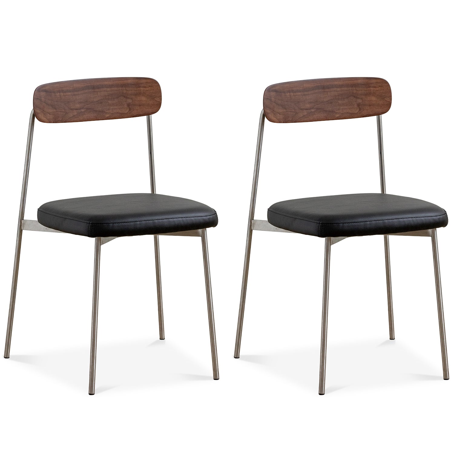Bauhaus Walnut Wood Dining Chair WIENER