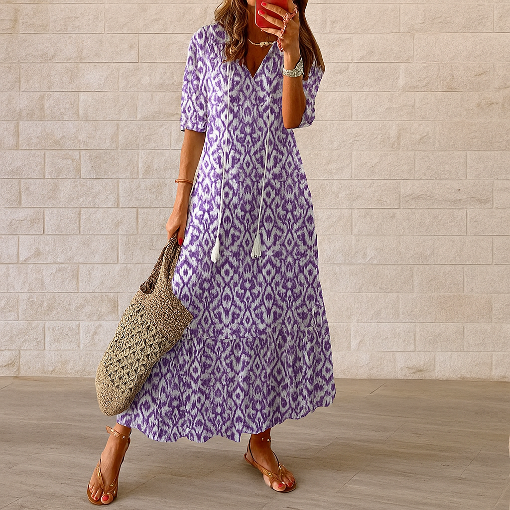 Sienna Boho Tummy Coverage Dress for Women