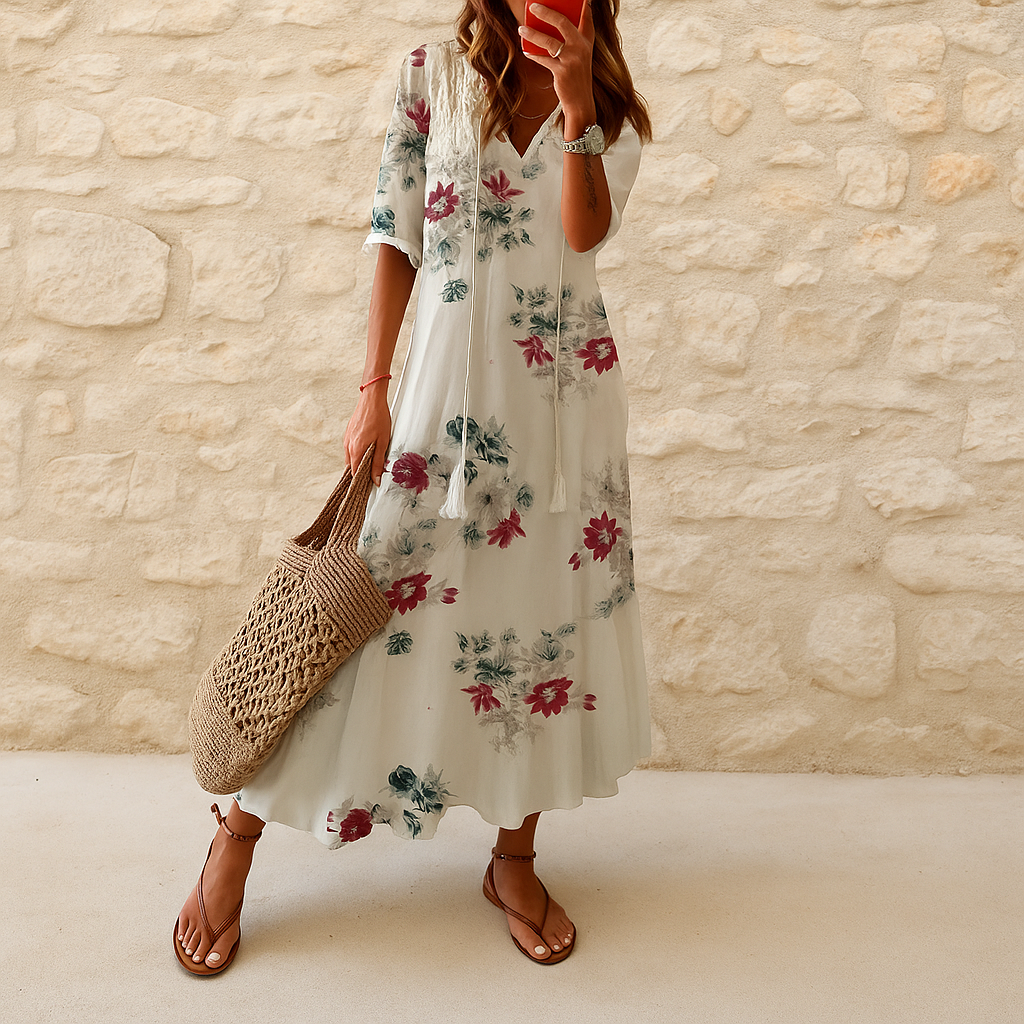 Sienna Boho Tummy Coverage Dress for Women