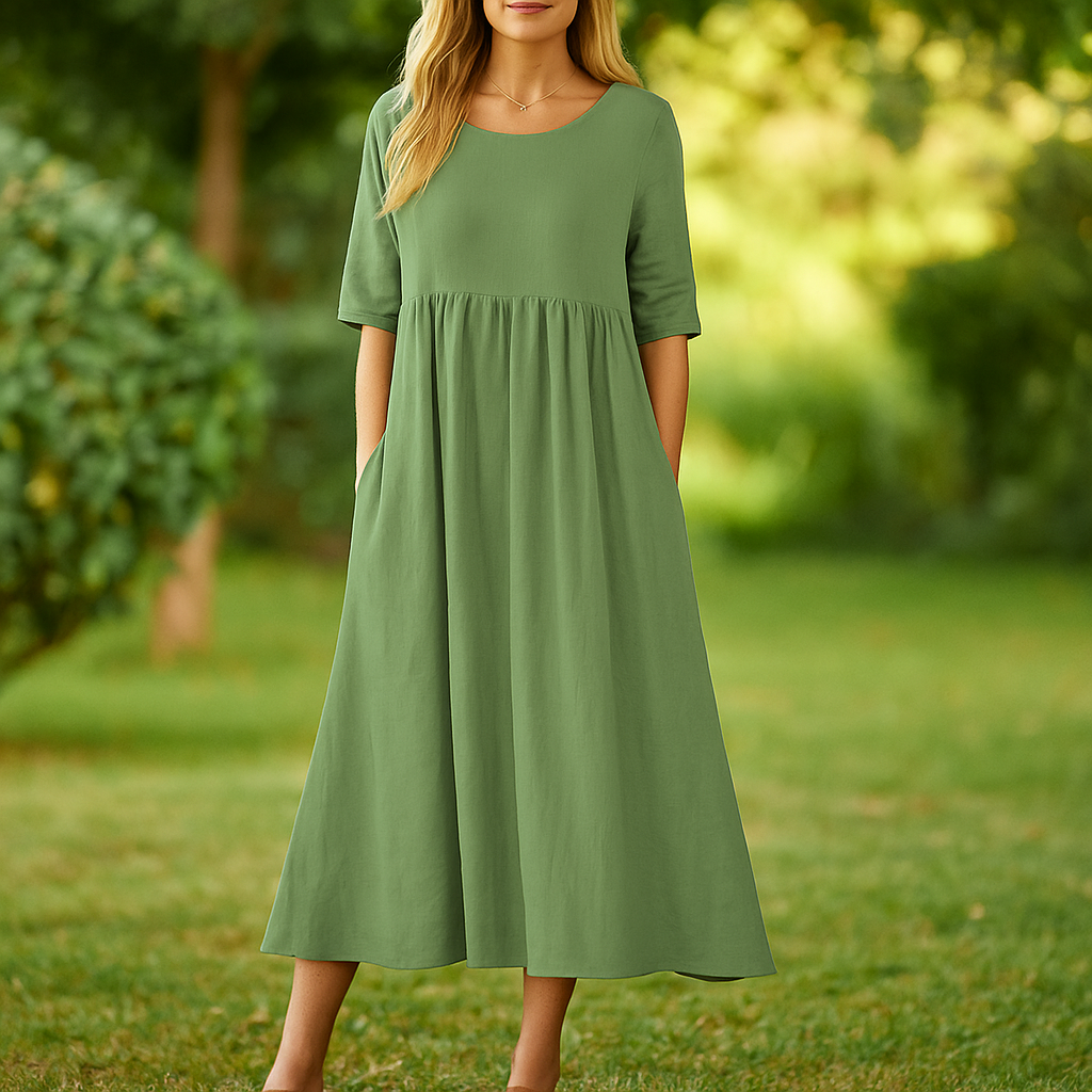 Gladys Short Sleeve Summer Dress for Women