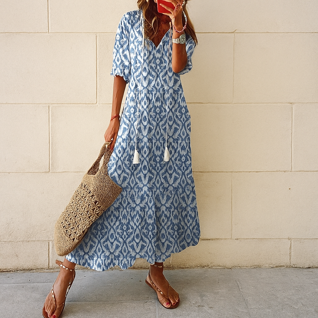 Sienna Boho Tummy Coverage Dress for Women