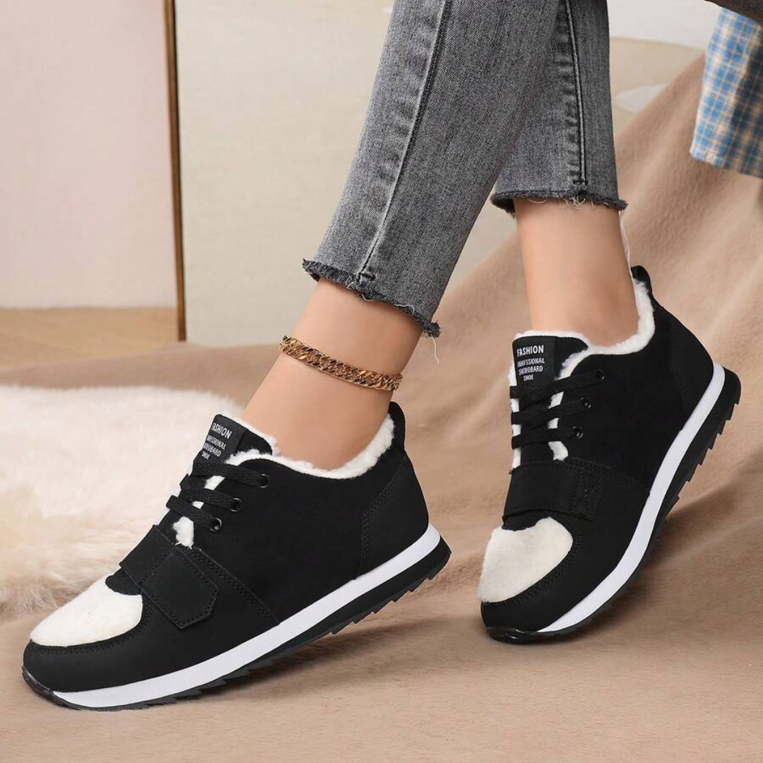 Pilar | Women’s Thermal Fleece Lined Sneaker Boots | Non-Slip