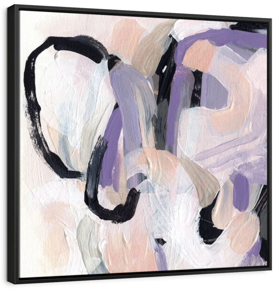 Pastel Brush Abstract IV Wall Art