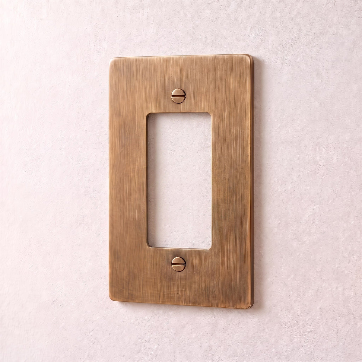 Brass Wall Plate (1-5 Gang)