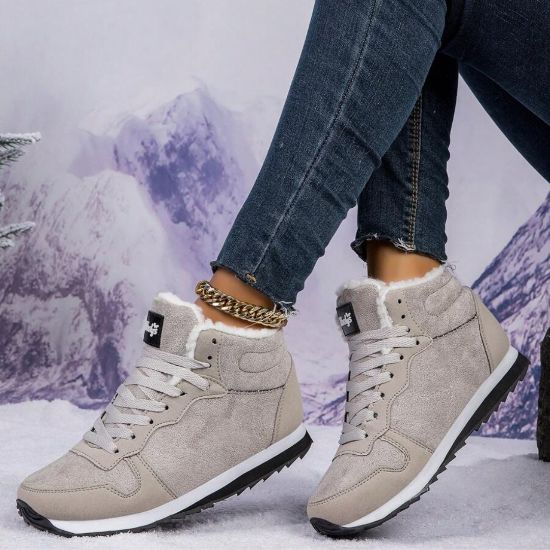 Pilar | Women’s Thermal Fleece Lined Sneaker Boots | Non-Slip