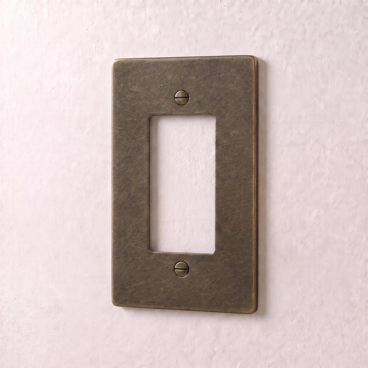 Brass Wall Plate (1-5 Gang)