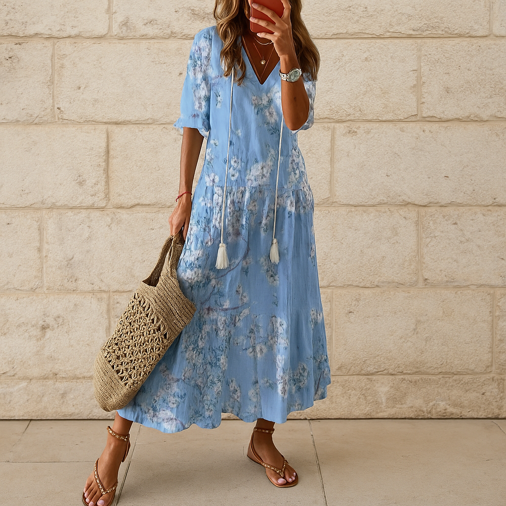 Sienna Boho Tummy Coverage Dress for Women