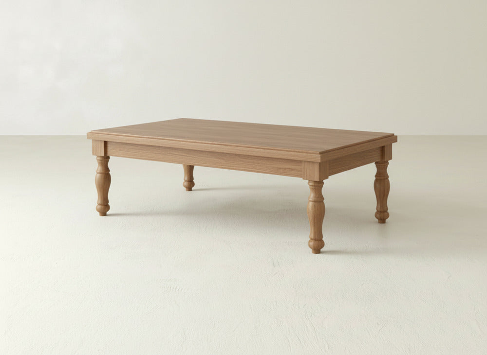 Abigail Coffee Table - Oat on Oak