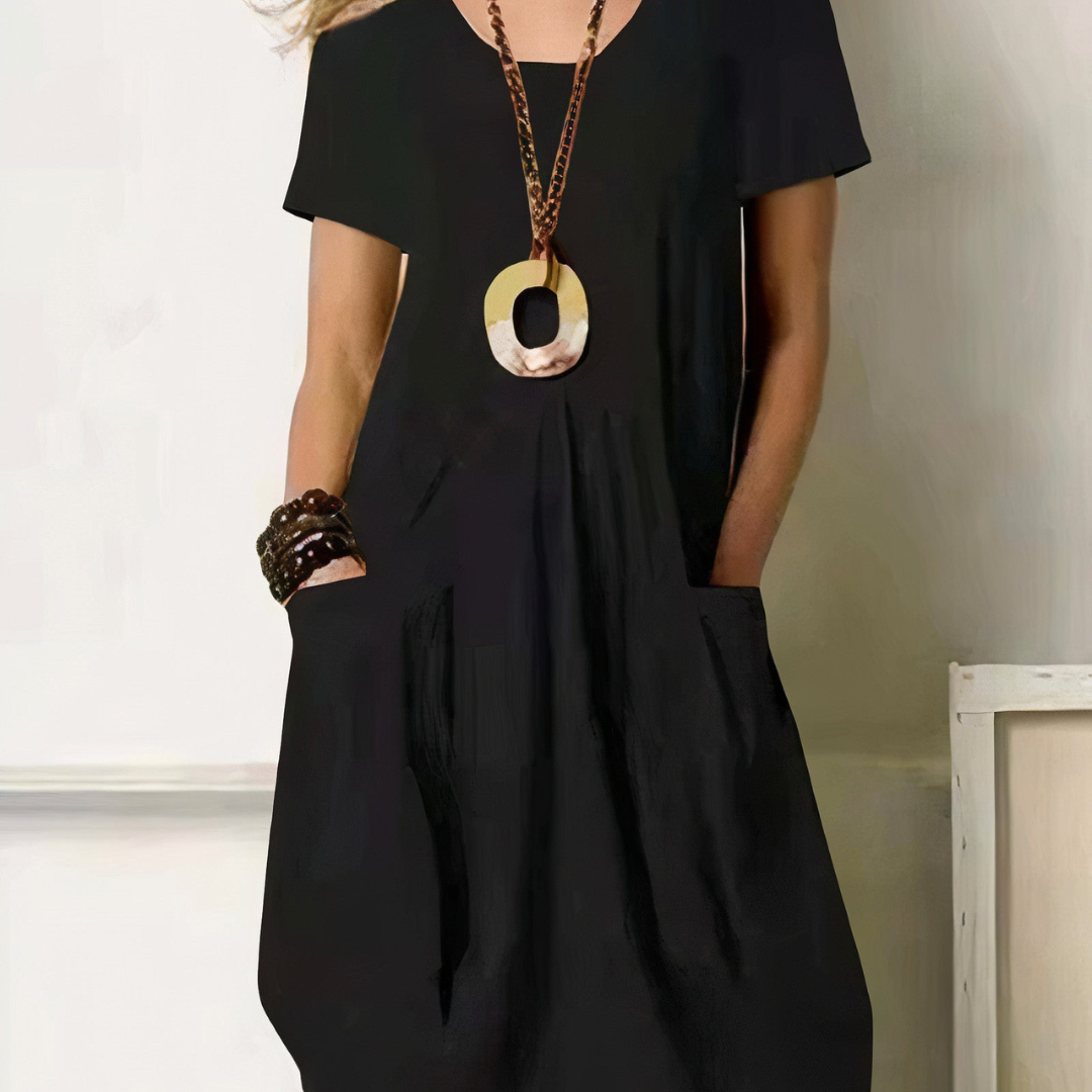 Aira | Women’s Cotton Casual Dress | Midi