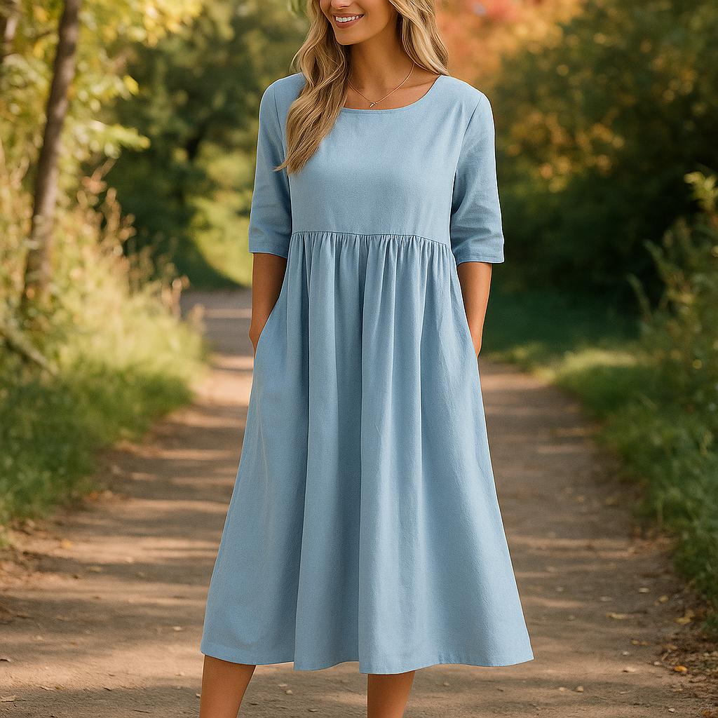 Gladys Short Sleeve Summer Dress for Women