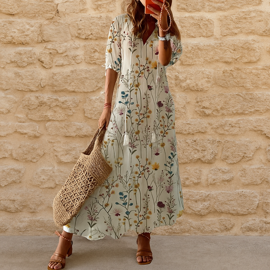 Sienna Boho Tummy Coverage Dress for Women